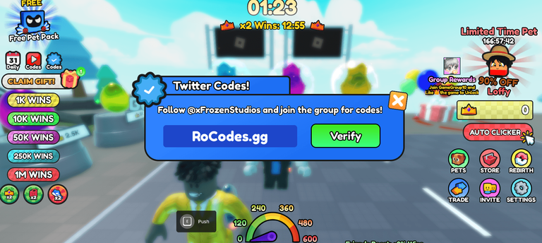 Speed Race Codes February 2026 RoCodes 220 Speed Race Codes 